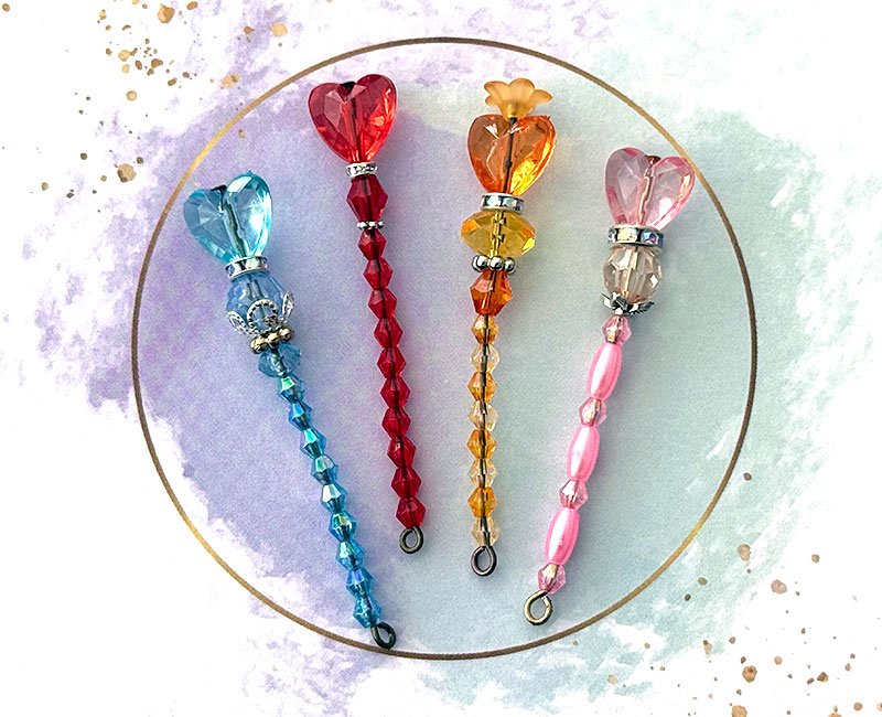 Zauberstäbe von Herzen