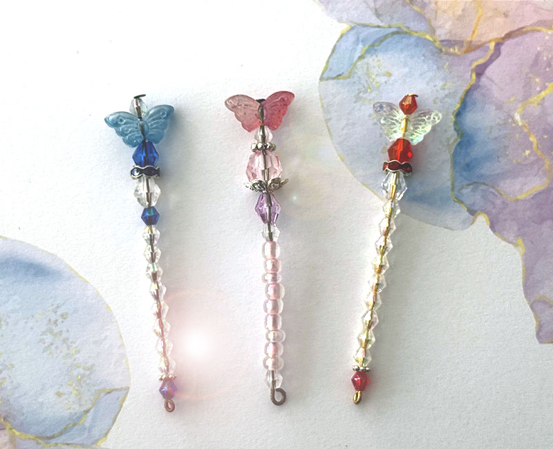 Schmetterling-Zauberstäbe